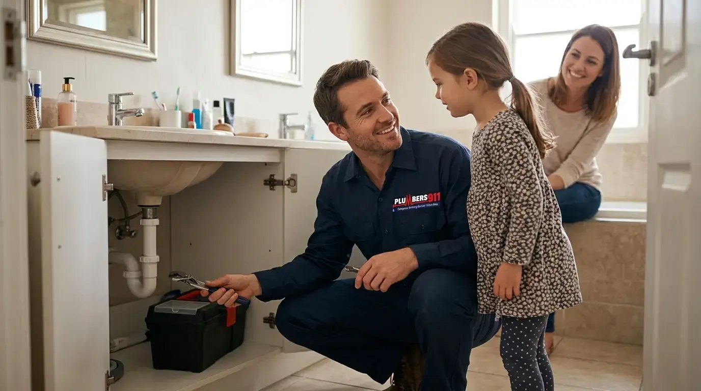 Licensed plumber at work in Bensenville, IL